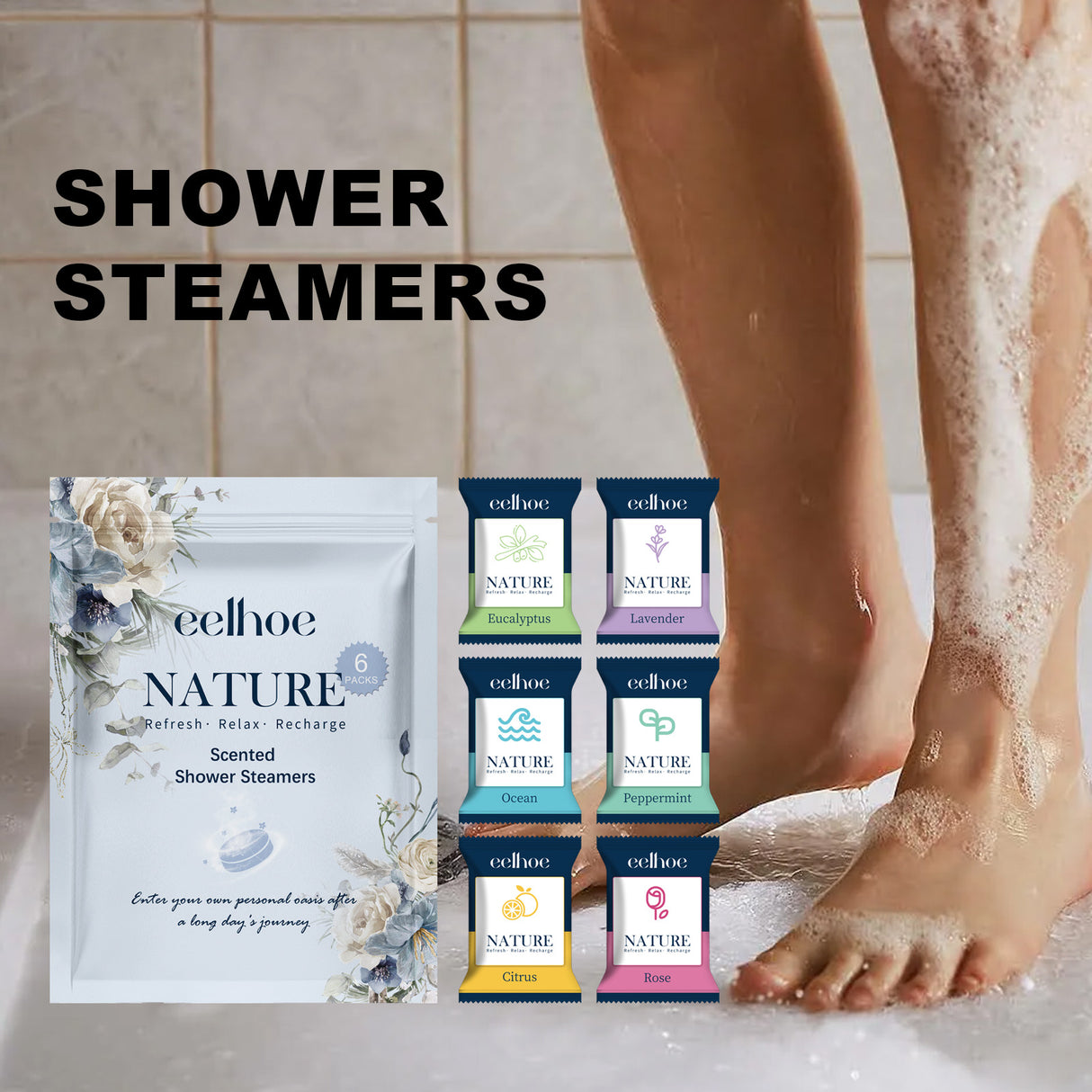 Shower Tablet, Deep Cleansing And Moisturizing Skin Refreshing And Moisturizing Fragrance Fragrance Bath Cleansing Tablet - V.I.P Digital Presence