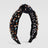 Exaggerated Fashion Hair Bands Female Corduroy Temperament Sweet Hair Ornaments Wide Side Knotted With Diamonds Headband - V.I.P Digital Presence