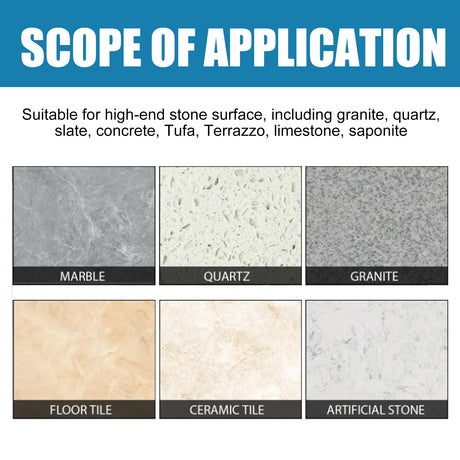 Stone Crystal Plating Kitchen Quartz Stone Tile Countertop Scratch Repair Cleaning Stain Brightener - V.I.P Digital Presence