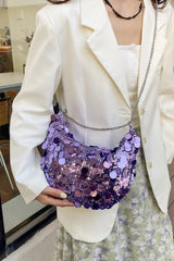 Sequin Chain Crossbody Bag - V.I.P Digital Presence