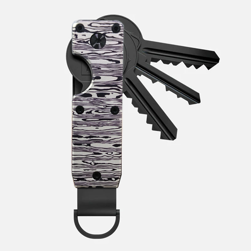 Keychain metal keychain aluminum alloy key storage keyclip - V.I.P Digital Presence