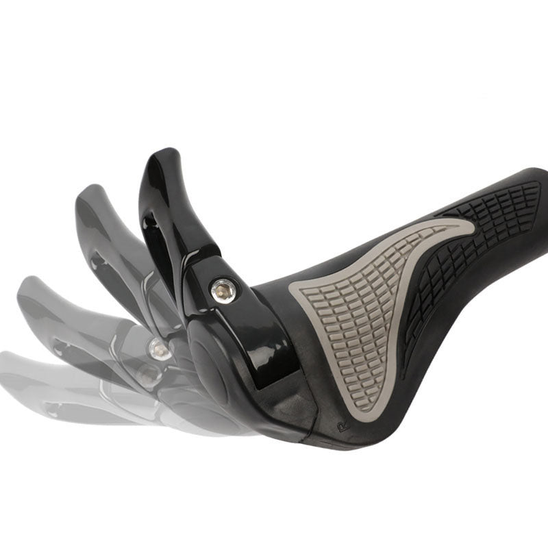 Mango ergonómico para tornillo de banco de bicicleta de montaña con empuñadura de garra de aleación de aluminio (cuerno A)