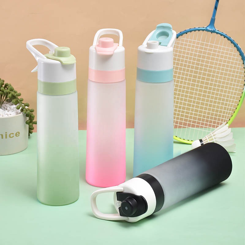 700ml frosted spray water cup outdoor sports kettle cooling water replenishment convenient advertising cup - V.I.P Digital Presence