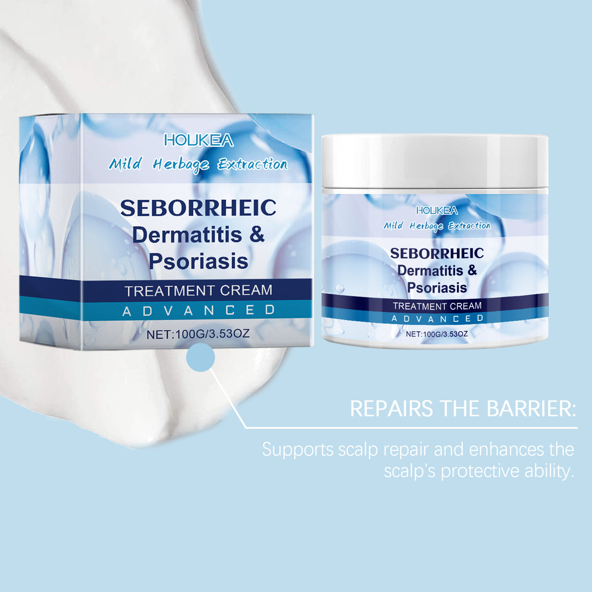 Scalp Care Cream Gently Repair Scalp Improve Dry Scalp Environment Reduce Dandruff Repair Cream - V.I.P Digital Presence