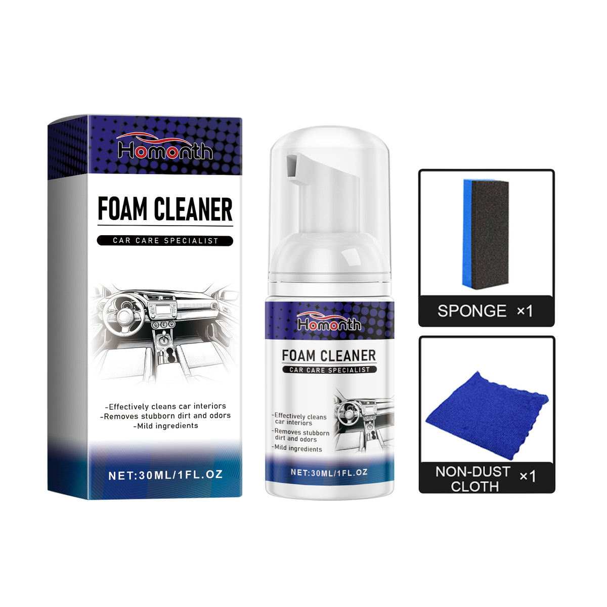 Car Interior Cleaner, Car Interior Seat Cleaning And Maintenance Brightening Decontamination Refurbishing Agent - V.I.P Digital Presence