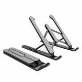 Portable Laptop Stand Foldable Height Adjustable Support Base Computer Cooling Stand Hollow Design Laptop Holder - V.I.P Digital Presence