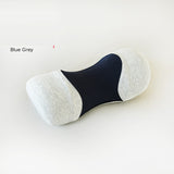 Cervical Pillow Reverse Bow Traction Pillow Memory Cotton Pillow Core Pure Cotton Cover Portable Neck Protection Pillow Cervical Pillow - V.I.P Digital Presence