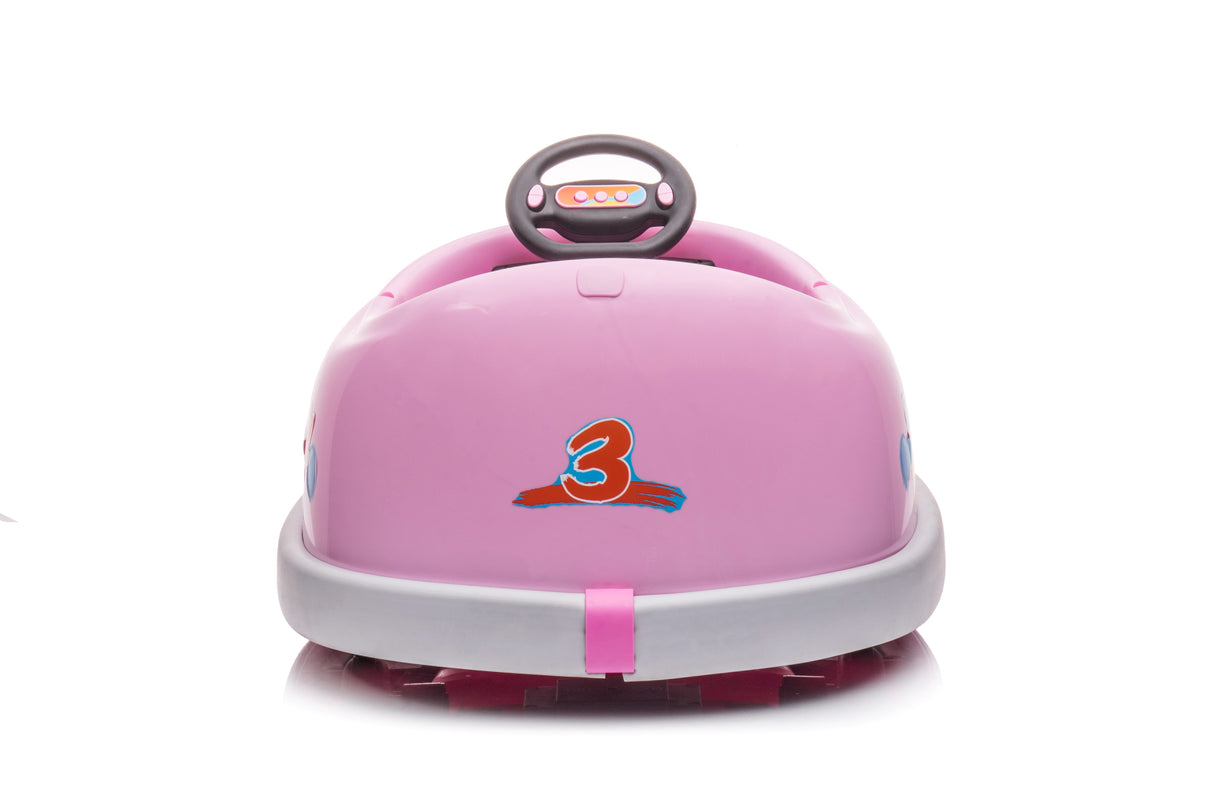 self-driving children's electric bumper cars with rocking horse function