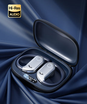 M78 Open Bluetooth Earphones Noise Reduction Wireless Ear Hanging Running Sports Digital Display Earphones - V.I.P Digital Presence