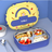 Cartoon cute food grade household 316 stainless steel compartment lunch box lunch box - V.I.P Digital Presence