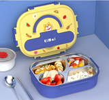 Cartoon cute food grade household 316 stainless steel compartment lunch box lunch box - V.I.P Digital Presence