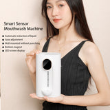 Household Bathroom Mouthwash Cups Wall Mounted Mouth Wash Machine Black Mouthwash Dispenser - V.I.P Digital Presence