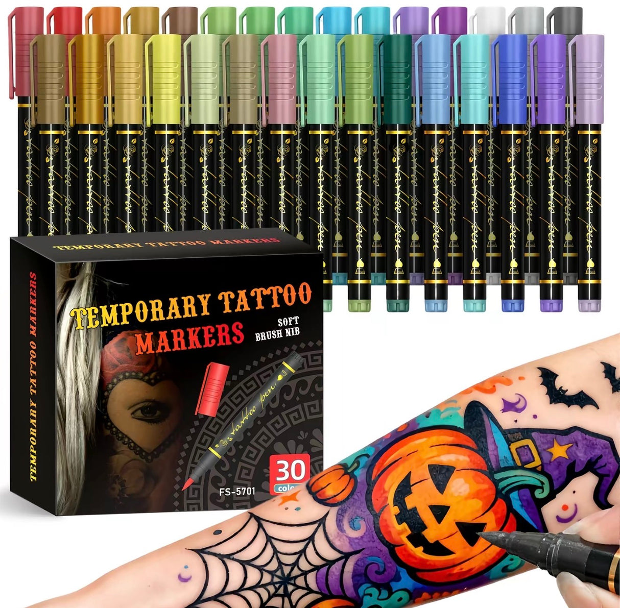 SkinInk Body Art Markers