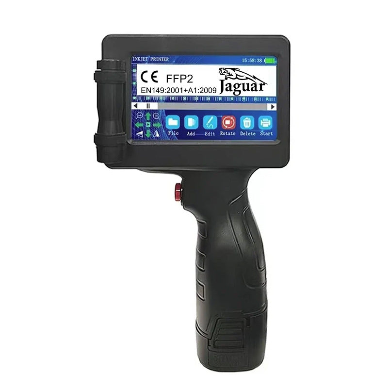 Yaomatec 1755 intelligent handheld inkjet printer assembly line batch number changing and marking machine food production date - V.I.P Digital Presence