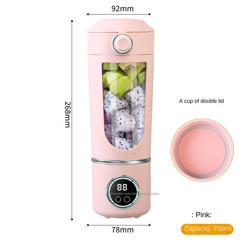 High-end juicer household crushed ice juicer cup USB charging portable juicer outdoor travel cup 12 dollars - V.I.P Digital Presence