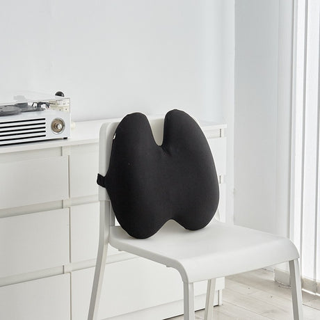 Lab Extra Dense Lumbar Pillow - Patented Ergonomic Multi-Region Firm Back Support for Lower Back Pain Relief - Lumbar Su - V.I.P Digital Presence