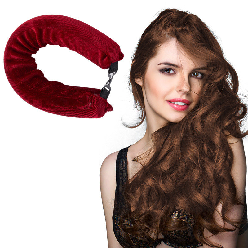 Sleeping lazy heatless hair curler simple big wave bold curling iron - V.I.P Digital Presence
