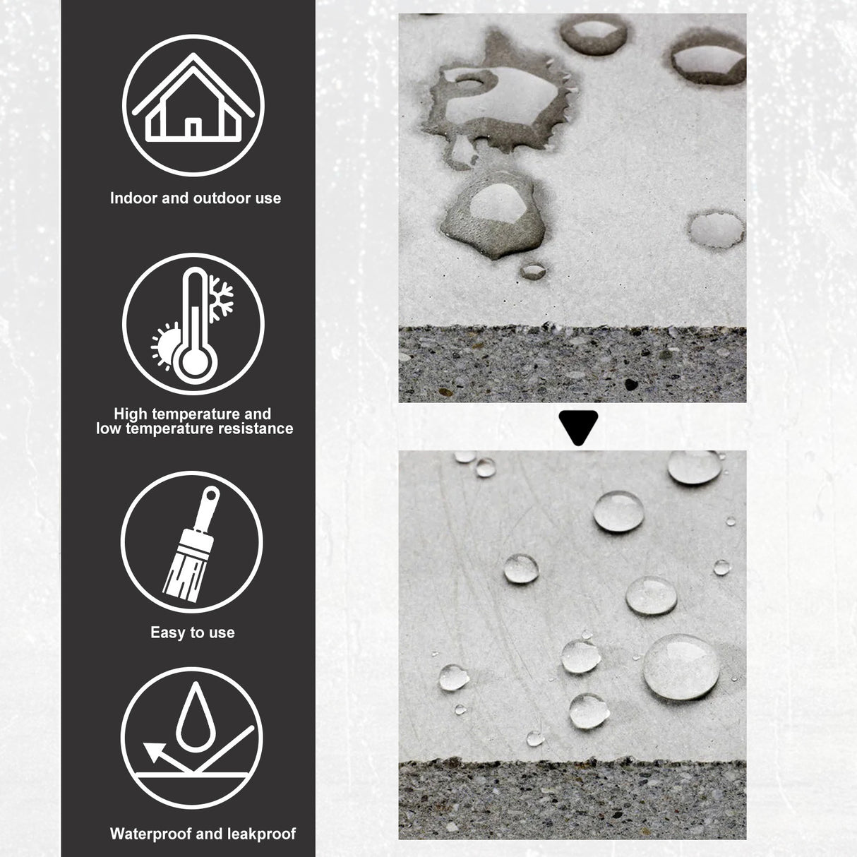 Roller Waterproof Glue, Home Waterproof Repair With Roller Brush Wear-Resistant Exterior Waterproof Paint - V.I.P Digital Presence