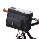 Bolsa plegable para la cabeza de la bicicleta, ideal para llevarla en el manillar delantero de la bicicleta de montaña o en el vehículo eléctrico. 