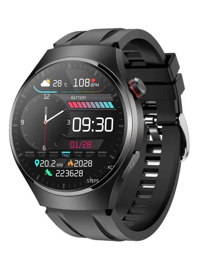 Smart watch non-invasive blood glucose measurement AMOLED ECG heart rate monitoring Bluetooth call sports watch - V.I.P Digital Presence
