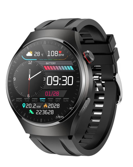 Smart watch non-invasive blood glucose measurement AMOLED ECG heart rate monitoring Bluetooth call sports watch - V.I.P Digital Presence