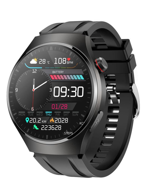 Smart watch non-invasive blood glucose measurement AMOLED ECG heart rate monitoring Bluetooth call sports watch - V.I.P Digital Presence