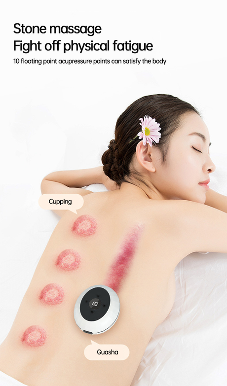 12 Levels Electric Intelligent Scraping Cupping Device Household Wireless Cup Instrument Painless Dredge Meridians Health Care - V.I.P Digital Presence