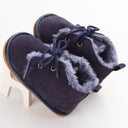 Newborn Baby Girl Boy Shoes Warm Snow Boots Toddler Infant Booties Prewalker Black White Pink - V.I.P Digital Presence