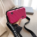 PC hard shell toiletry bag 7-inch shoulder crossbody bag hand storage bag suitcase small bag - V.I.P Digital Presence