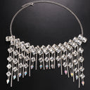 Trendy exaggeration hair chain, European and American fashion, water droplets full of diamonds hair accessories, headwear accessories, hair chain - V.I.P Digital Presence