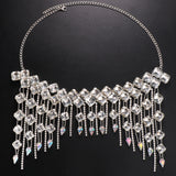 Trendy exaggeration hair chain, European and American fashion, water droplets full of diamonds hair accessories, headwear accessories, hair chain - V.I.P Digital Presence