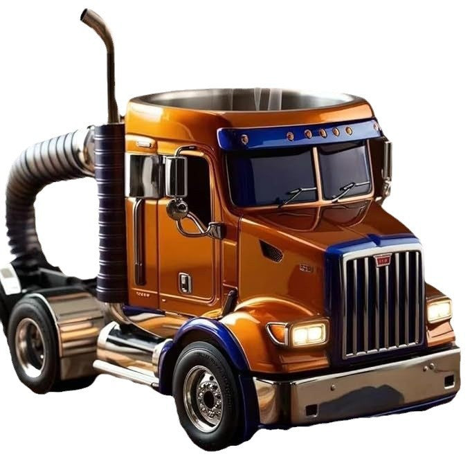 Semi Truck Coffee Mugs Handmade Home Semi Truck Coffee Cup Mugs - V.I.P Digital Presence