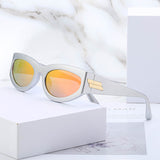 Gafas de sol con personalidad estilo punk, pequeñas y elegantes, para hombre y mujer.