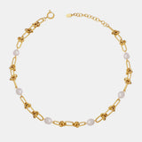 Freshwater Pearl Titanium Steel Necklace - V.I.P Digital Presence