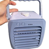 Mini spray Air Cooler Household Desktop Small Air Cooler USB Portable Mobile Air Conditioner Fan - V.I.P Digital Presence