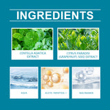 Esencia reafirmante de centella: hidratante, nutritiva, reafirmante e iluminadora para el cuidado de la piel.