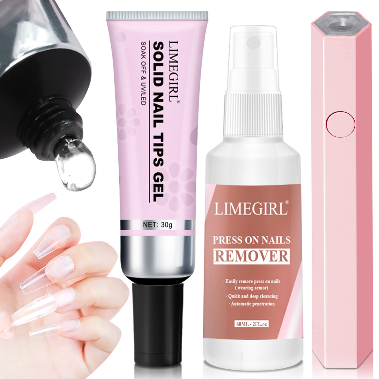 Magic Solid Nail Glue Kit (3in1) - V.I.P Digital Presence