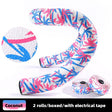 Npy EVA PU Road Bike Handlebar Tape, Anti - Slip & Shock - Absorbing, Sakura Design, with End Plugs - V.I.P Digital Presence