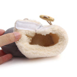 Fashion Winter Baby Boots Infant Girls Boys Warm Ankle Snow Boots Toddler Fur Plush Insole Buckle Boots Shoes - V.I.P Digital Presence
