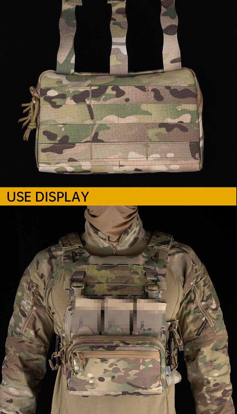 WoSportT Lightweight Horizontal GP Bag Molle Storage Bag Accessory Multifunctional Equipment Sundry Tool Bag - V.I.P Digital Presence