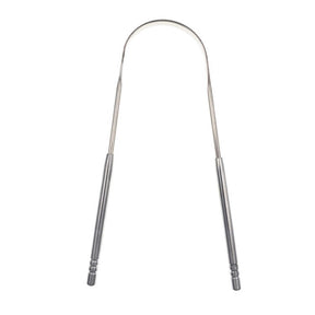 Stainless steel 304 tongue scraper, tongue coating cleaner, tongue scraper, tongue coating brush, oral care tool - V.I.P Digital Presence