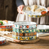 Dumpling plate sushi plate round square plate with soy sauce and vinegar partitioned snack plate ceramic plate for home use - V.I.P Digital Presence