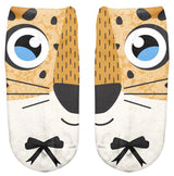 Thin 3D Digital Animal Printed Women's Socks Shallow Socks Adult Invisible Socks - V.I.P Digital Presence