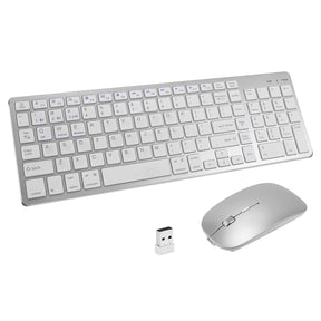 Charging Bluetooth the third mock examination wireless keyboard two zone digital mouse set for iPad game mute office - V.I.P Digital Presence