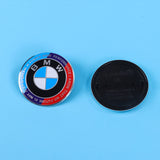 Suitable for BMW front and rear standard wheel hub covers 56/68mm 3 Series 5 Series X1X5X6M logo co branded center cover logo - V.I.P Digital Presence