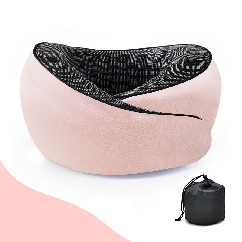 U-shaped memory cotton neck pillow with slow rebound for car travel neck protection - V.I.P Digital Presence
