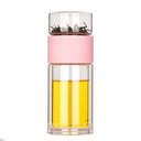 JOUDOO Tea Infuser Filter Double Wall Glass Sport Water Tumbler Portable High-temperature Transparent Water Cup Office Cup 35 - V.I.P Digital Presence