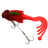 Palisandro Baby Rat Swimbait Bucktail - Muskie/Pike Lure, Hand - tied Deer Hair, Solid Body Fishing Rig - V.I.P Digital Presence