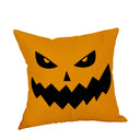 Truc of behandelen/pompoen print Happy Halloween Sierkussen Cover Kussen Case breve print Kussensloop Kussenhoes