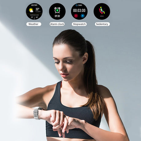 COLMI V23 Women Smart Watch Full Touch Fitness Tracker IP67 Waterproof Blood Pressure Smart Clock Men Smartwatch - V.I.P Digital Presence